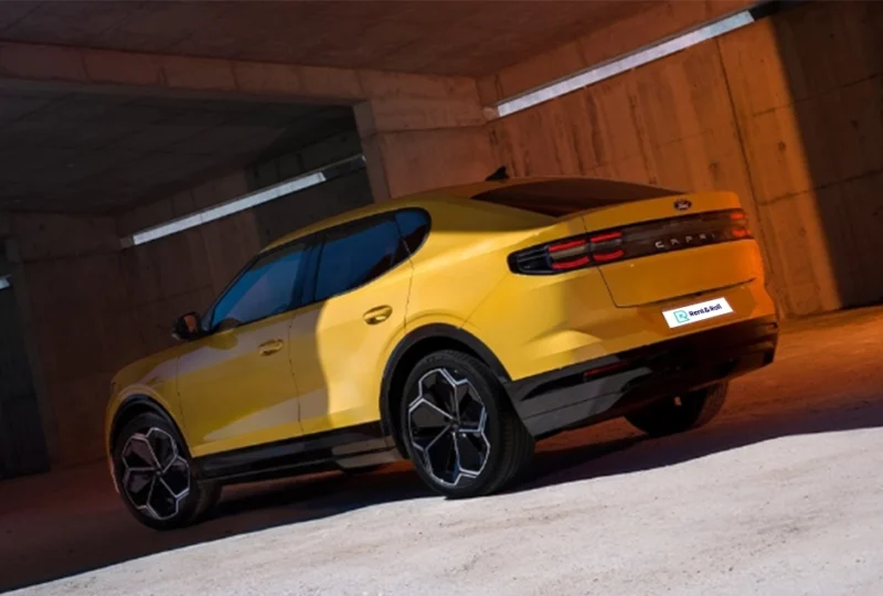 Ford Capri elektromos, céges hosszútávú autóbérlés