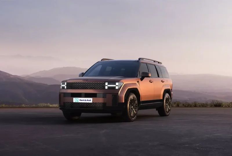 Hyundai Santa Fe 7 személyes SUV céges tartós bérlet egyedi konfigurációval