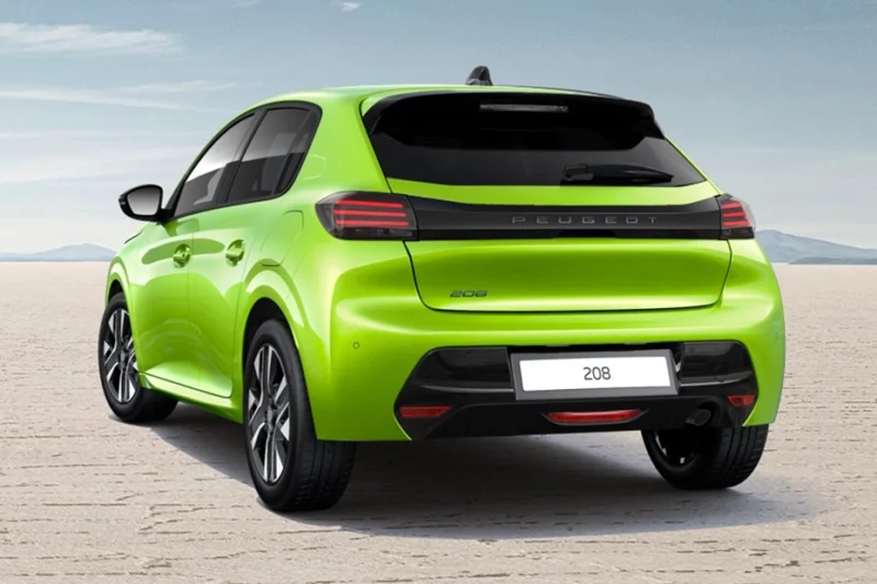 Peugeot e-208 céges autóbérlés hosszútávra