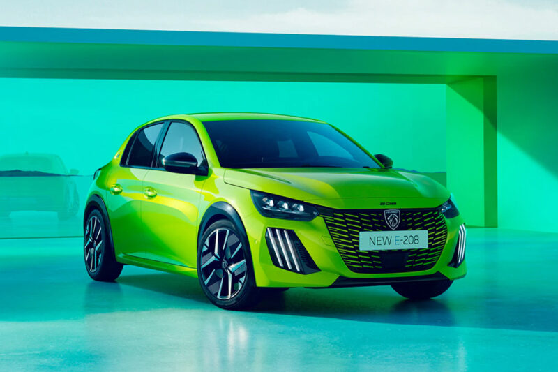 Peugeot e-208 céges autóbérlés hosszútávra
